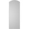 Ekena Millwork Arch Top Surface Mount PVC Gable Vent: Functional, w/ 2"W x 1-1/2"P Brickmould Frame, 12"W x 32"H GVPAR12X3202SF - alternate 2